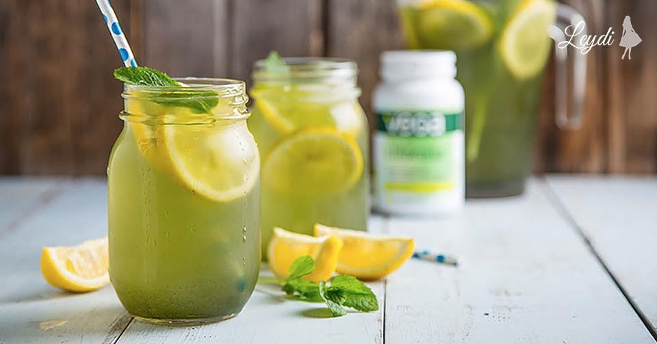 Sərinləşdirici içki - Yaşıl çaylı limonad